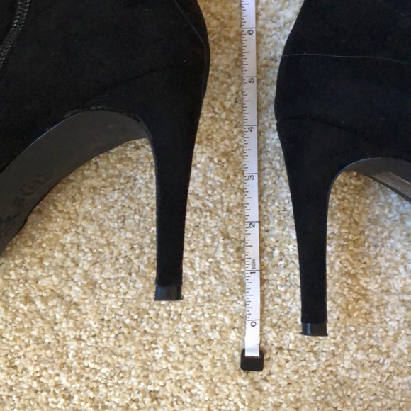 Joie over the knee boots black 9.5 suede - Picture 4 of 6